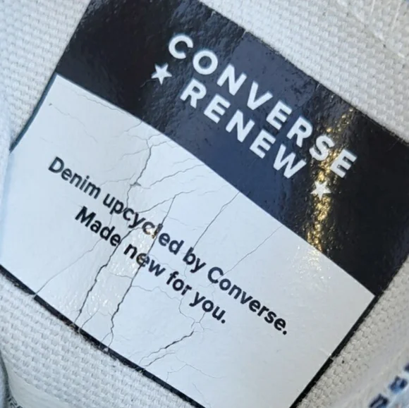 Converse Chuck 70 Taylor Renew High Top All Star Denim Blue Sneaker 11 Men 9 - Picture 14 of 14